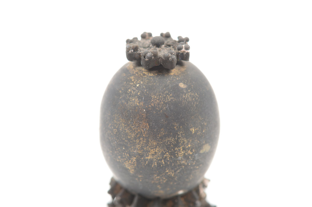 Chinese Official's Brass Hat Finial