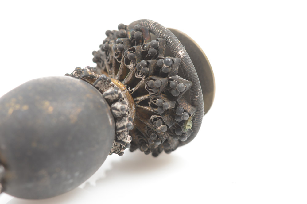 Chinese Official's Brass Hat Finial