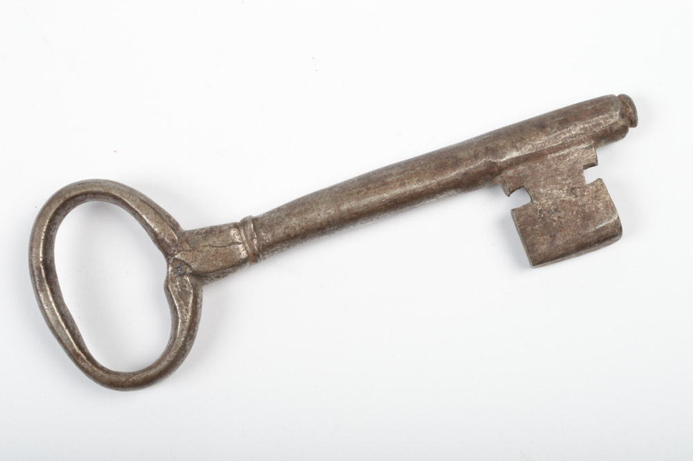 Five Antique Metal Skeleton Keys