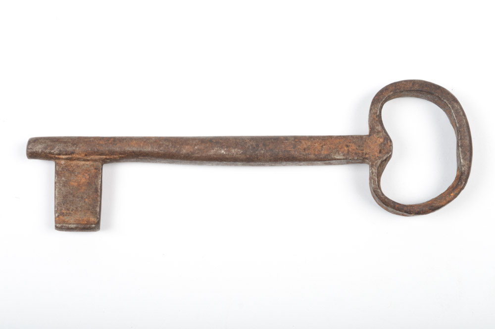 Five Antique Metal Skeleton Keys