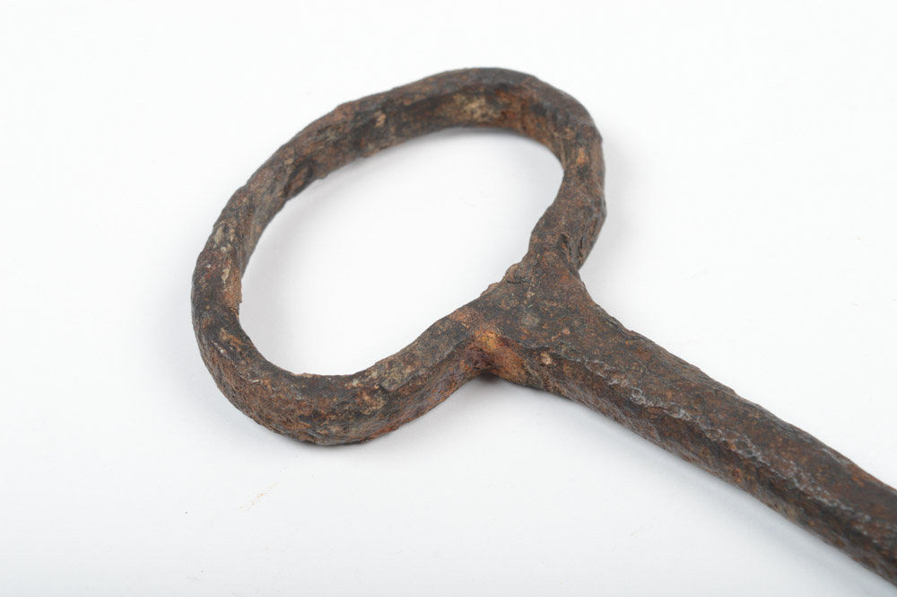 Five Antique Metal Skeleton Keys