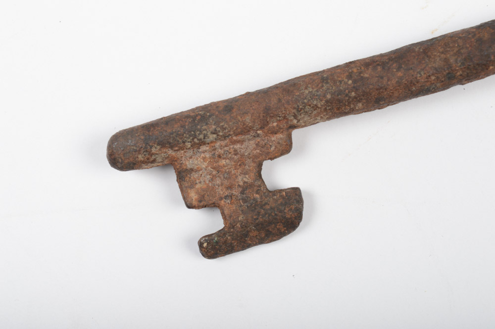 Five Antique Metal Skeleton Keys