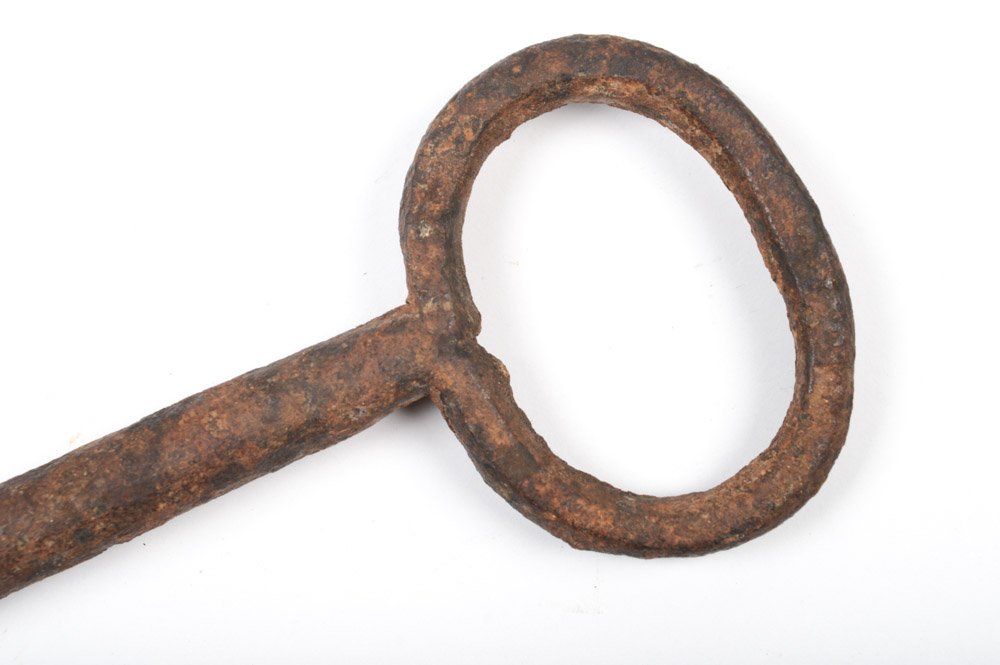 Five Antique Metal Skeleton Keys