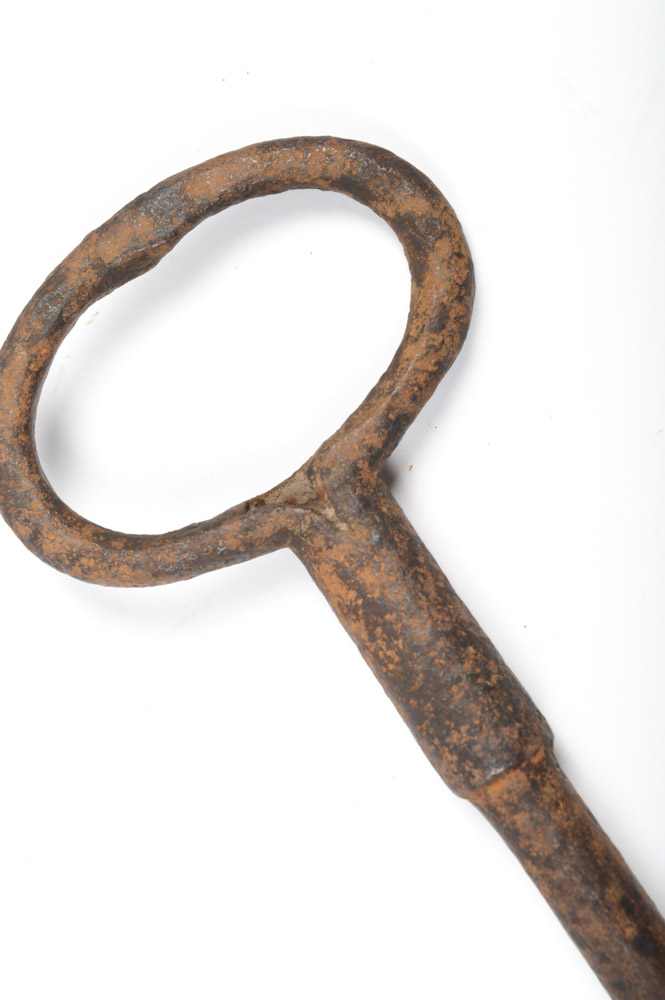 Five Antique Metal Skeleton Keys