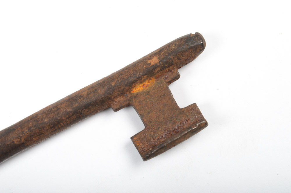 Four Antique Metal Skeleton Keys