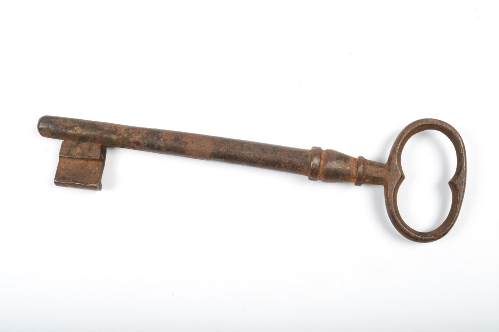 Four Antique Metal Skeleton Keys