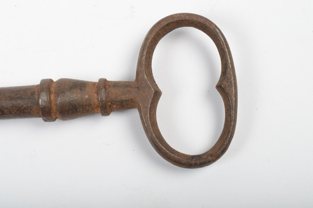 Four Antique Metal Skeleton Keys