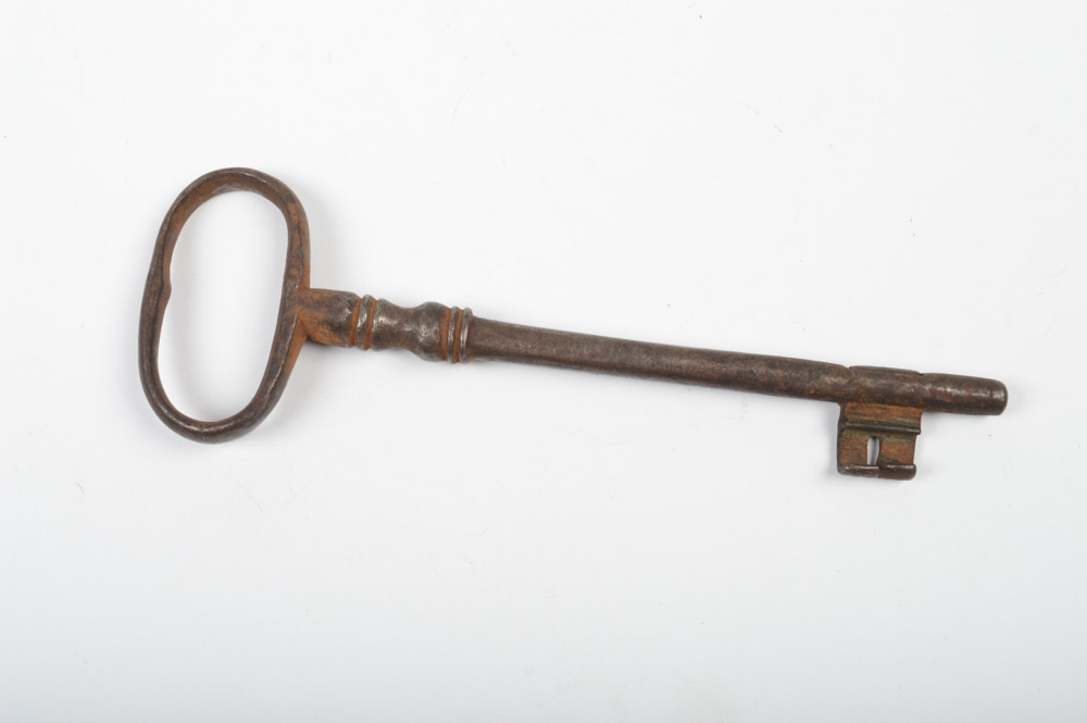 Four Antique Metal Skeleton Keys