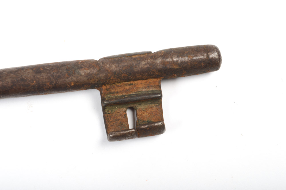 Four Antique Metal Skeleton Keys