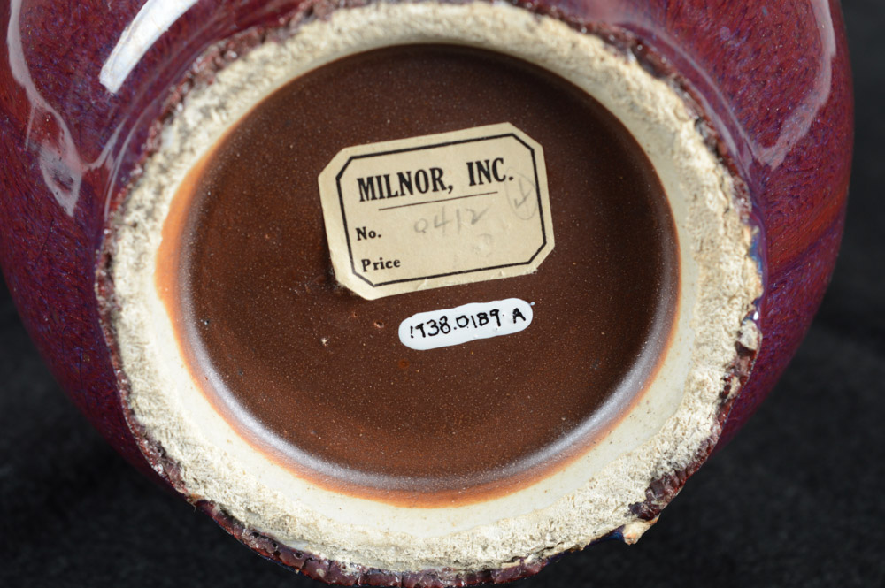 Chinese Late Qing Dynasty Sang de Boeuf Vase