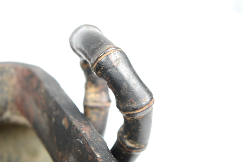 Chinese Bronze Bamboo Motif Incense Burner