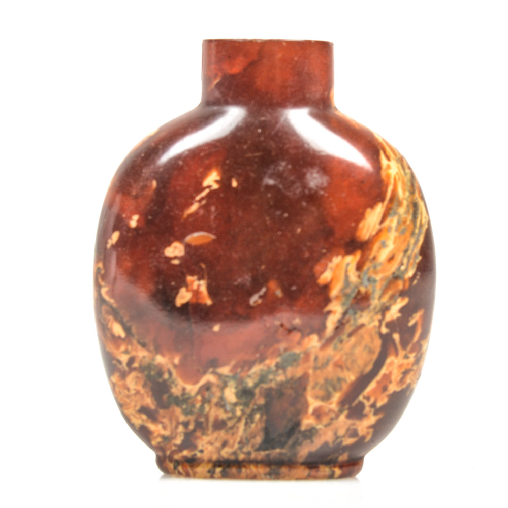 Chinese Amber Snuff Bottle