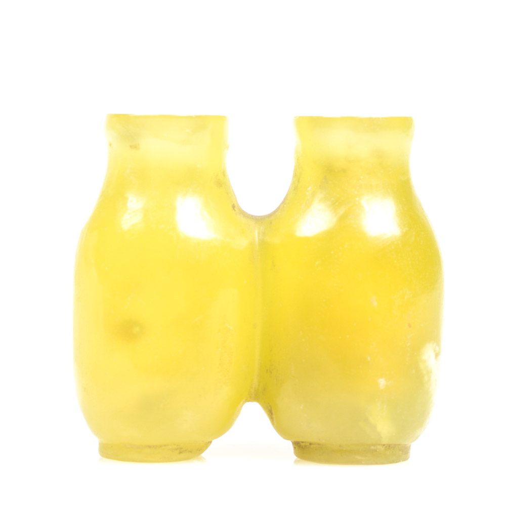 Chinese Yellow Jade Double Snuff Bottle