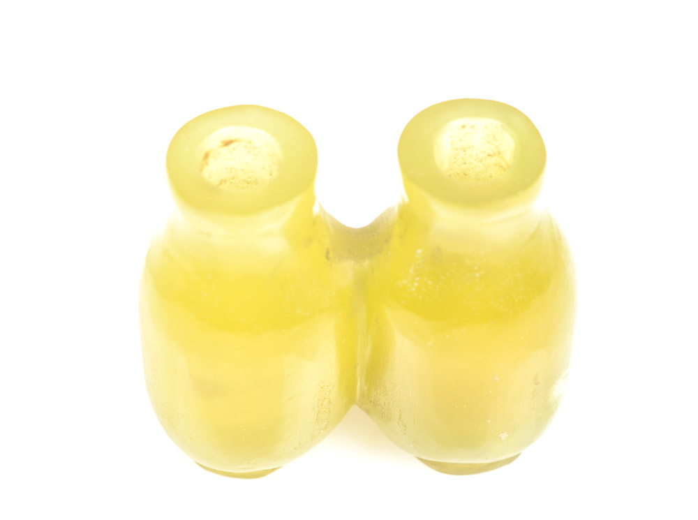 Chinese Yellow Jade Double Snuff Bottle