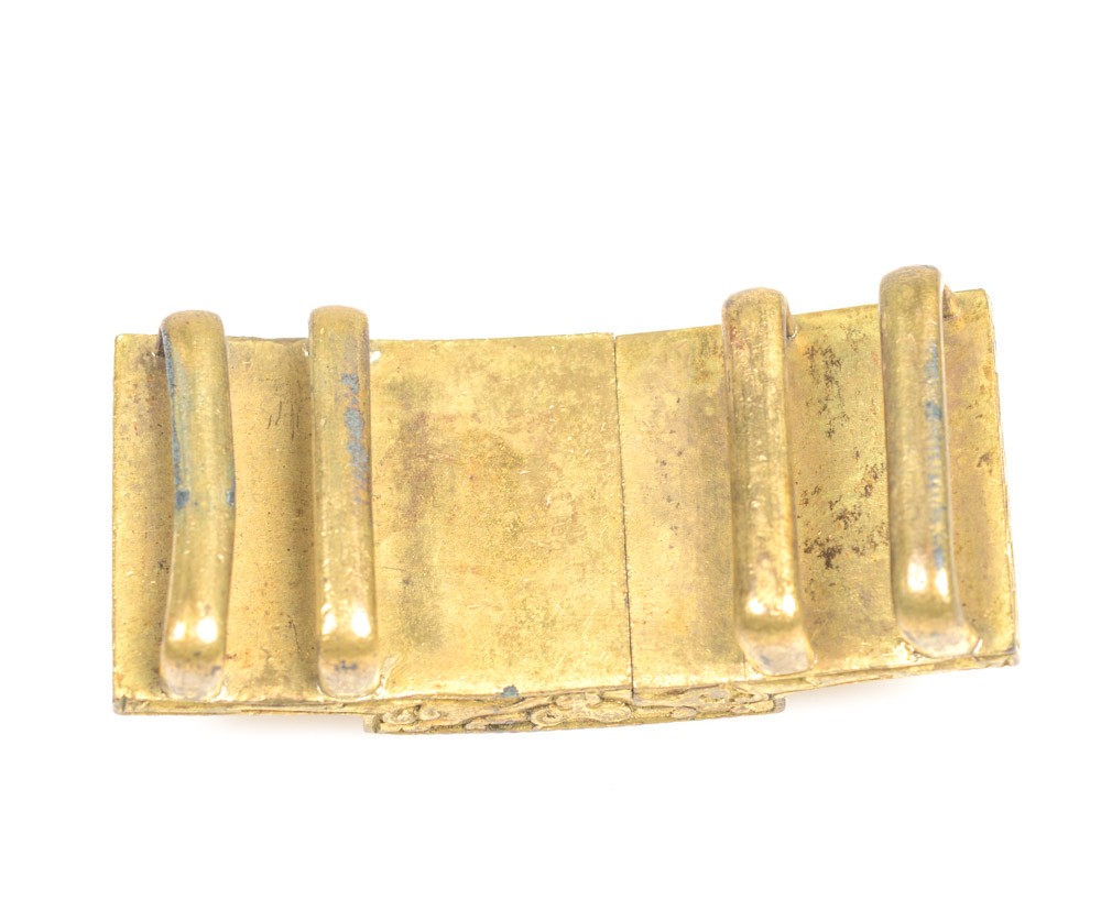 Antique Chinese Brass Belt Buckle
