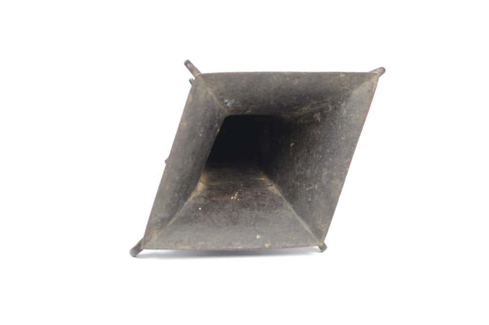 Antique Chinese Bronze Gu Form Vase