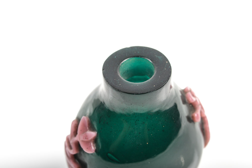 Antique Chinese Peking Glass Snuff Bottle