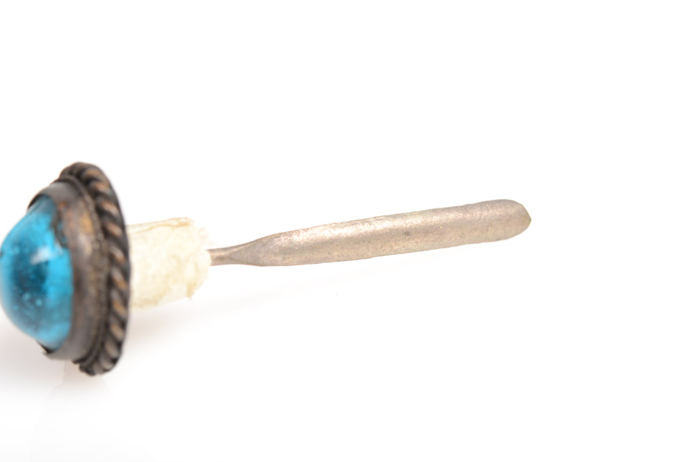 Chinese Porcelain "Fish Scale" Design Snuff Bottle