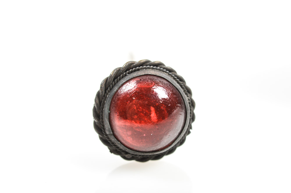 Antique Chinese Red Glass Snuff Bottle