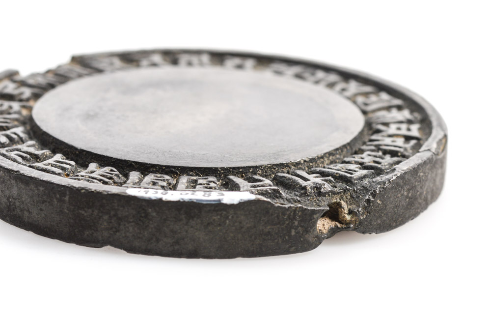 Tibetan Bronze Mirror Attributed to Yuan Dynasty