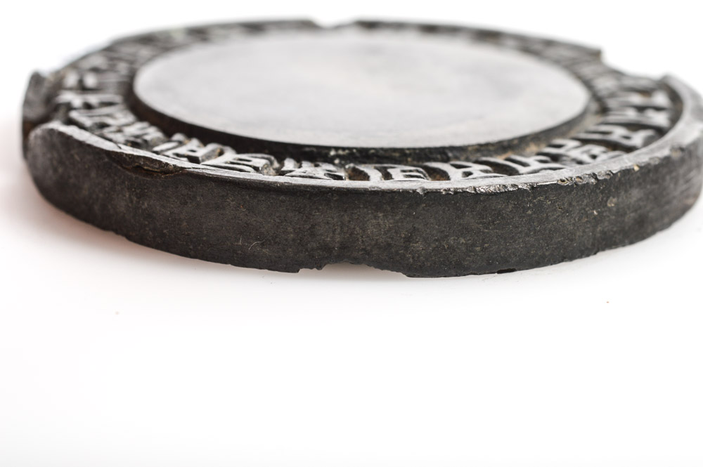 Tibetan Bronze Mirror Attributed to Yuan Dynasty