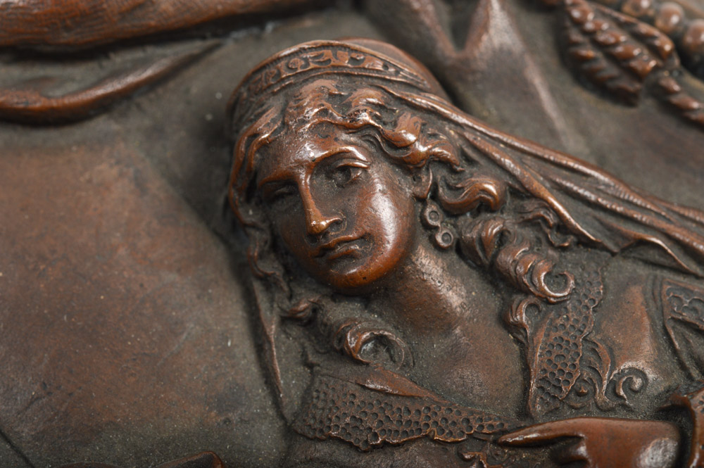 Antique Bronze Medallion