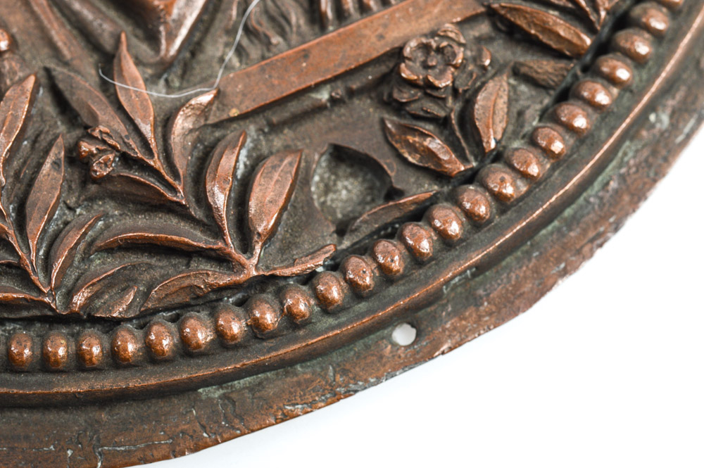 Antique Bronze Medallion