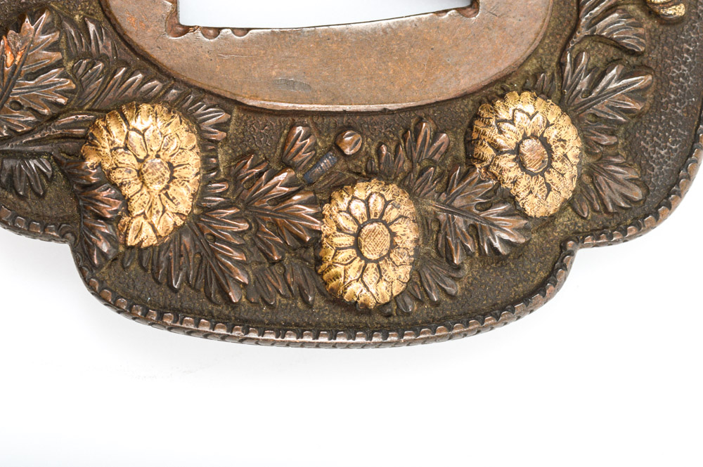 Antique Japanese Tsuba Sword Guard