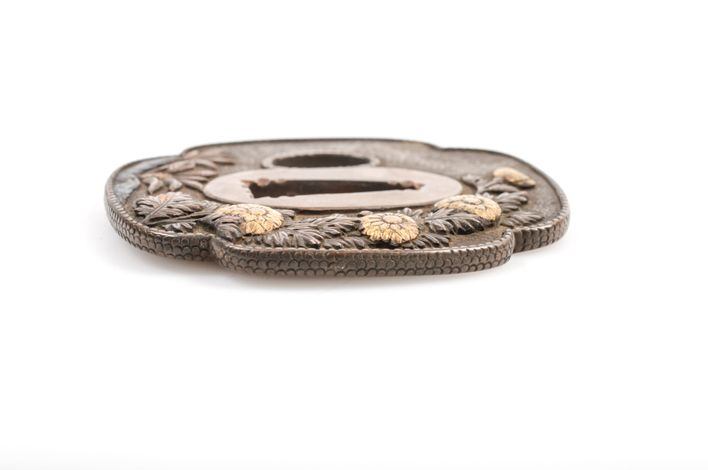 Antique Japanese Tsuba Sword Guard