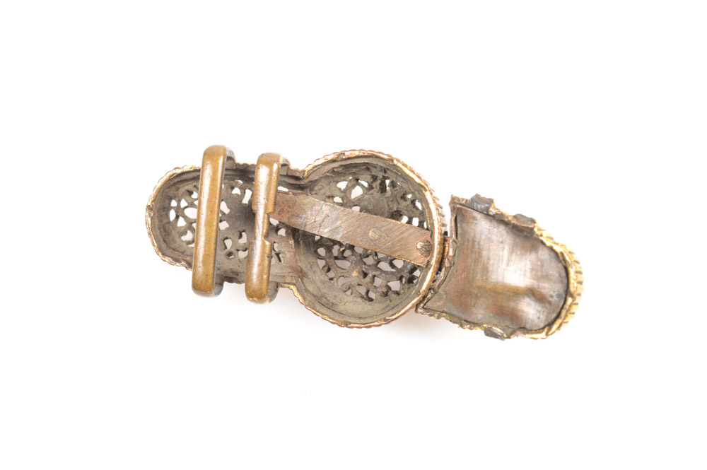 Antique Chinese Brass Buckle