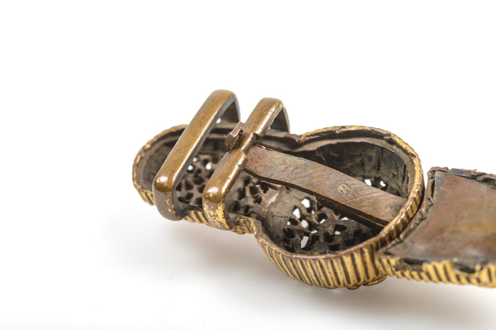 Antique Chinese Brass Buckle