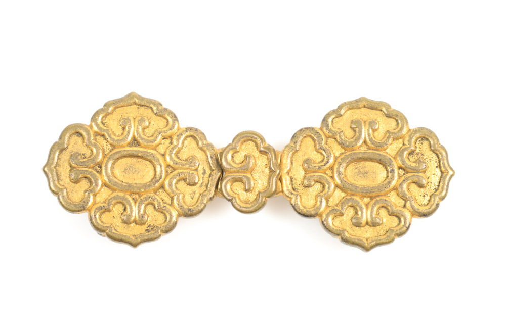 Antique Chinese Brass Buckle