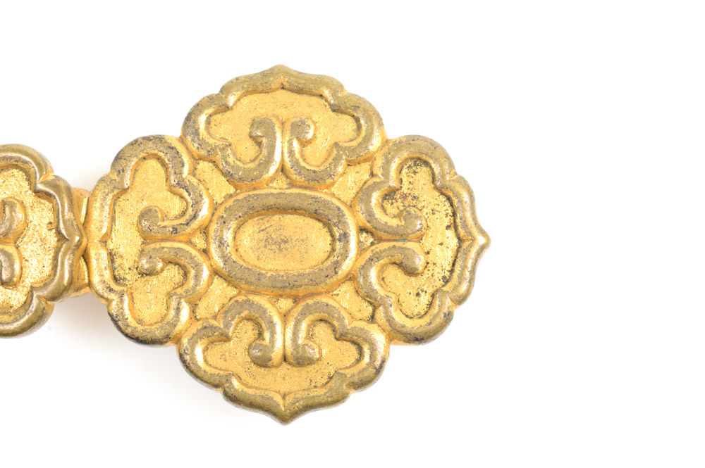 Antique Chinese Brass Buckle