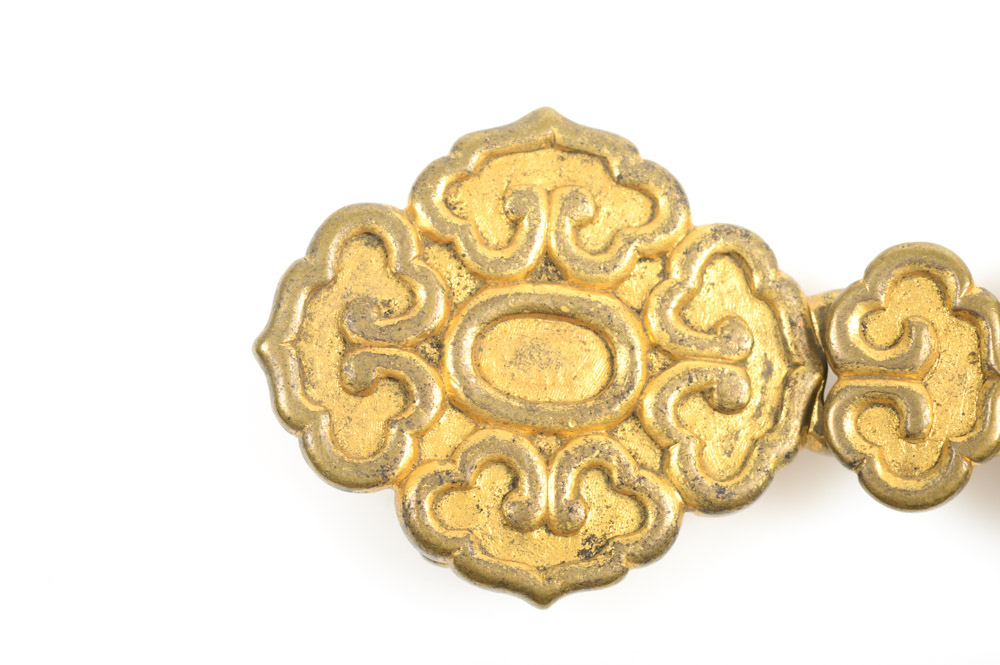 Antique Chinese Brass Buckle