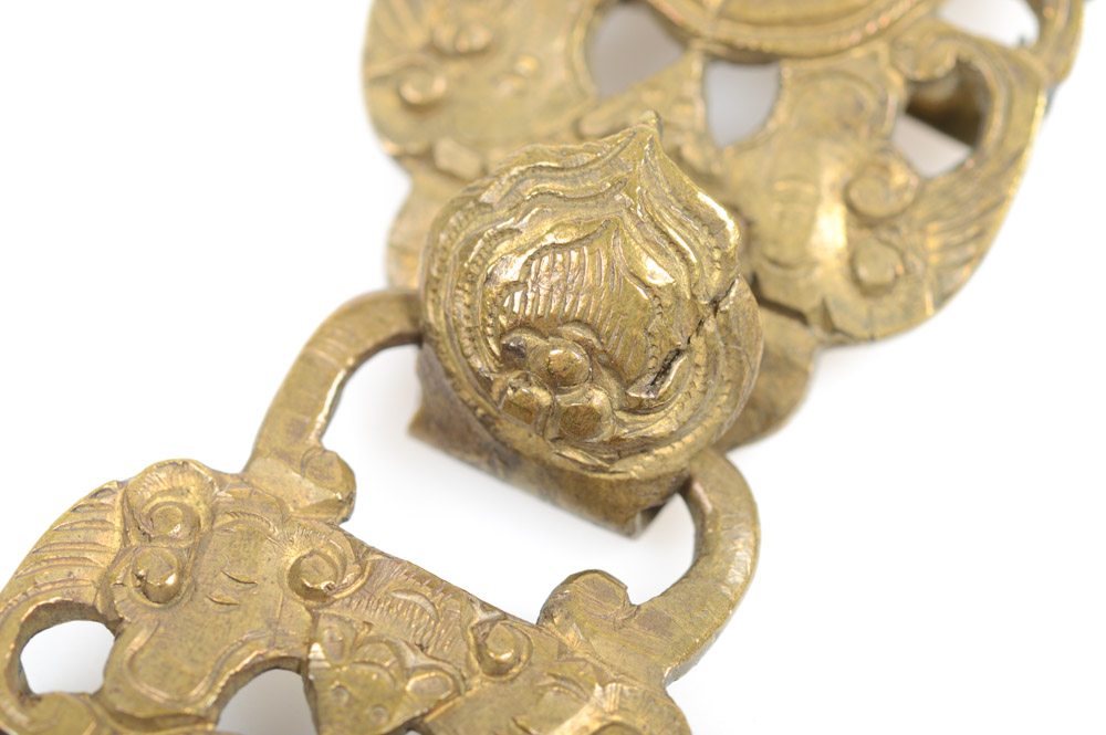 Antique Chinese Brass Buckle