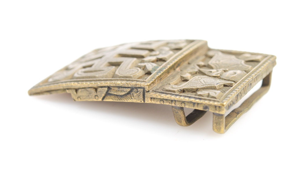 Antique Chinese Brass Buckle