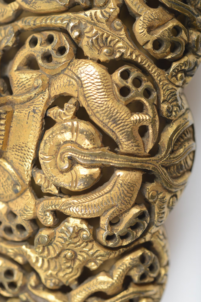 Antique Chinese Brass Buckle