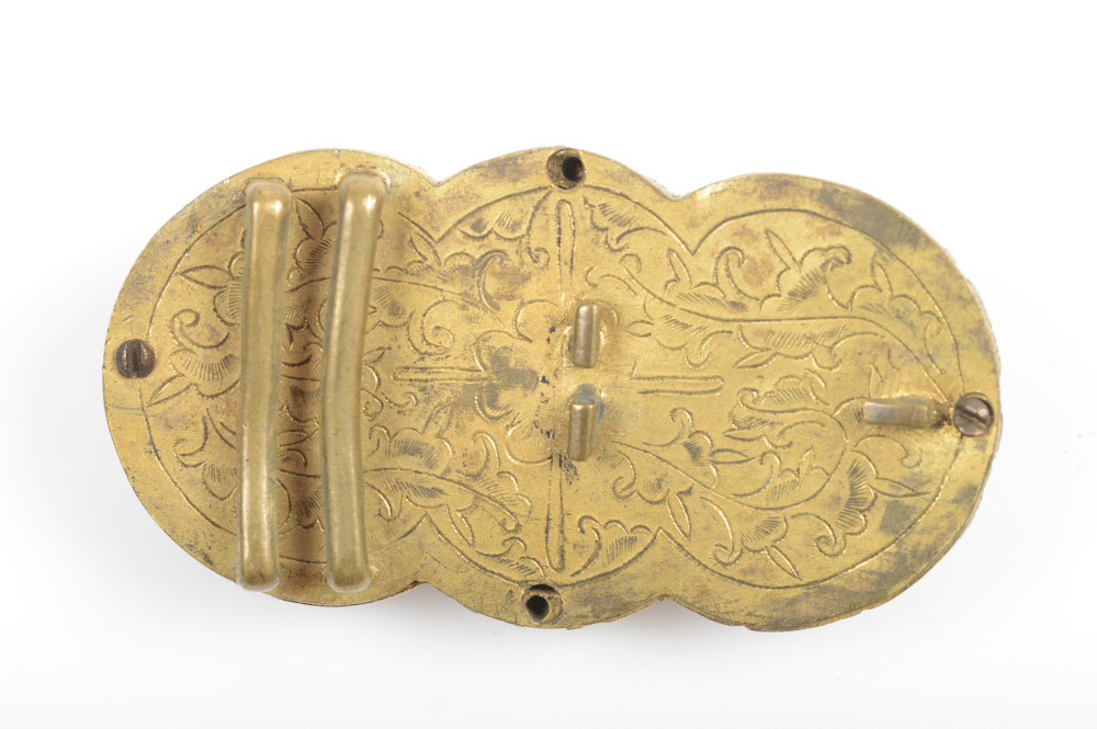 Antique Chinese Brass Buckle