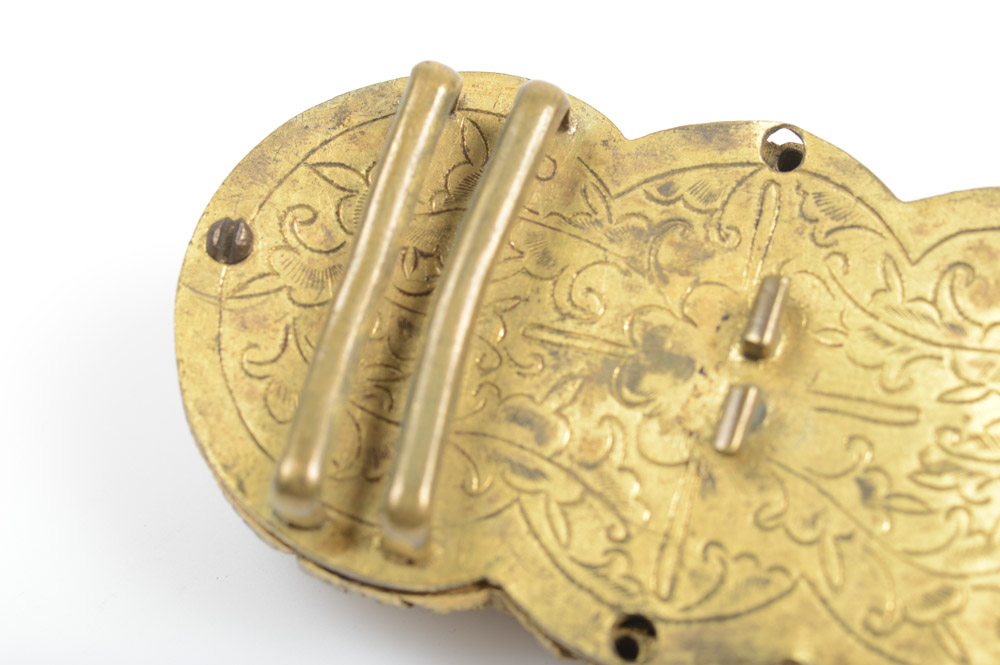 Antique Chinese Brass Buckle