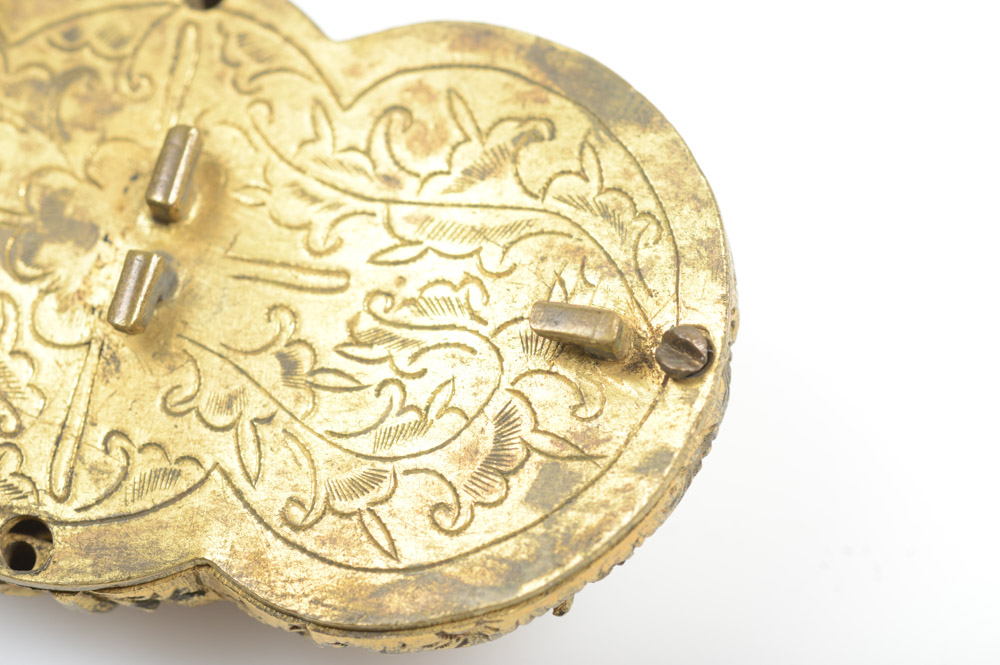 Antique Chinese Brass Buckle