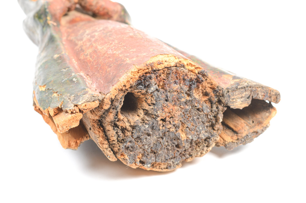 Antique Carved Santos Figure of the Blessed Virgin Mary