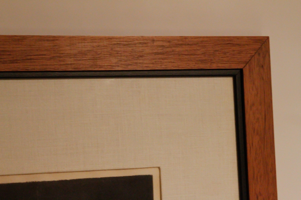 Tajima Hiroyuki Limited Edition 1968 Sōsaku-hanga Woodblock Print "Wind Erosion A"