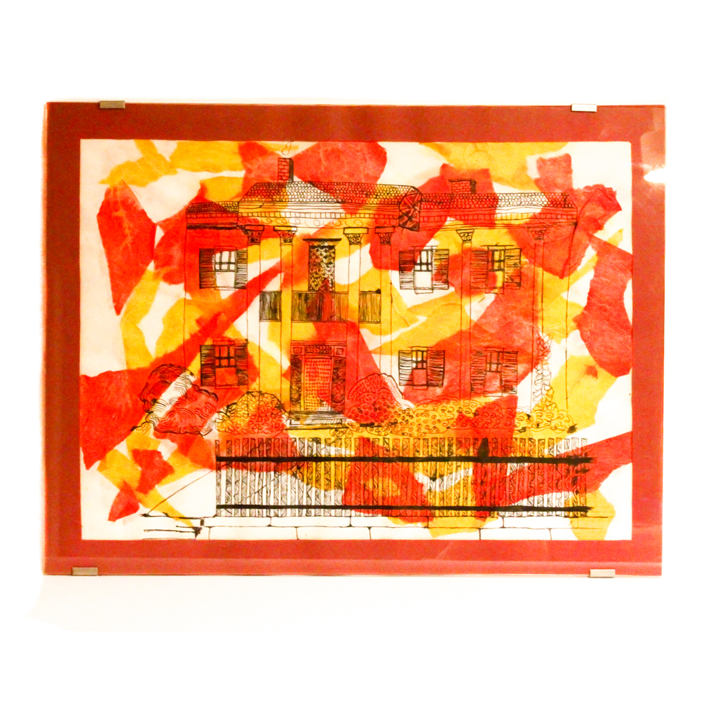 Mixed Media Architectural Illustration