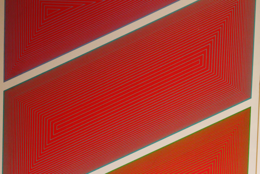 Richard Anuszkiewicz 1968 Limited Edition Artist's Proof Serigraph on Aluminum "Zonal" and 1977 "Anuszkiewicz" Book