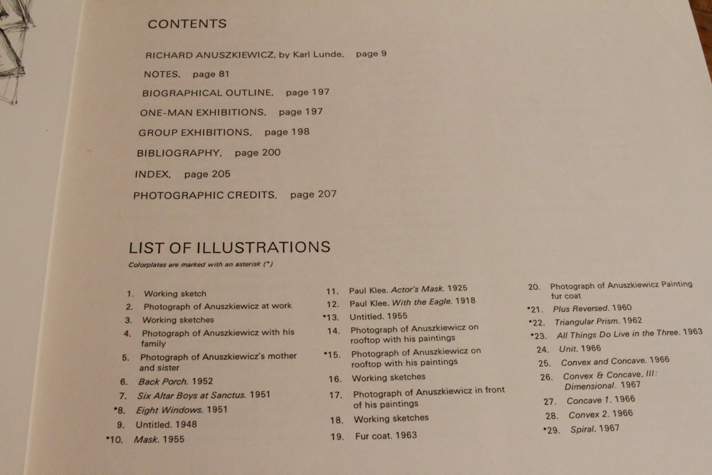 Richard Anuszkiewicz 1968 Limited Edition Artist's Proof Serigraph on Aluminum "Zonal" and 1977 "Anuszkiewicz" Book