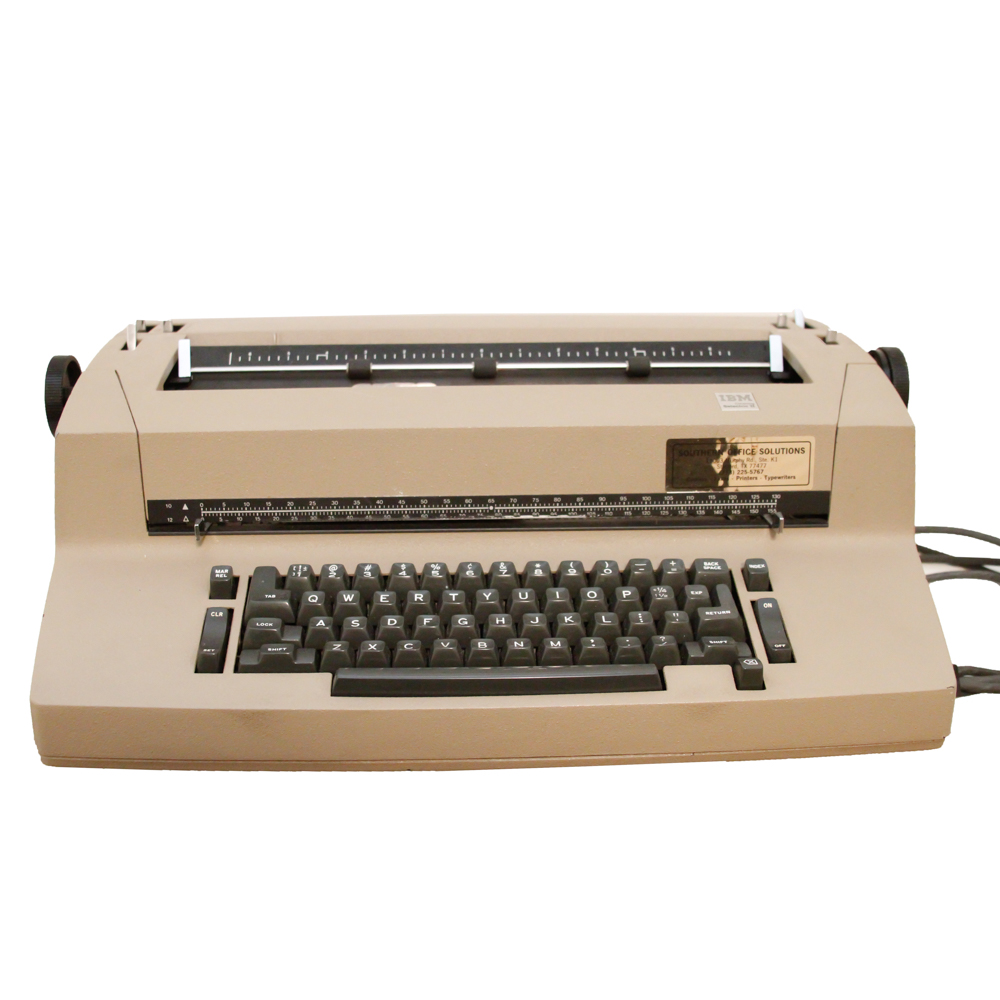 Vintage IBM Typewriter