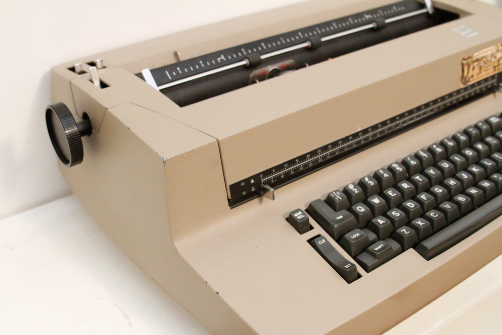 Vintage IBM Typewriter