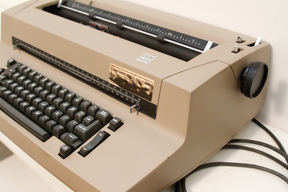 Vintage IBM Typewriter