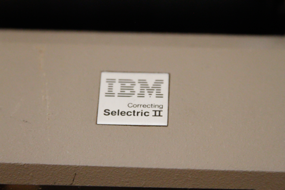 Vintage IBM Typewriter