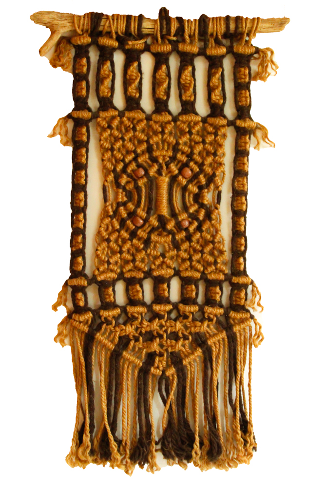Textile Wall Decor Including Macramé